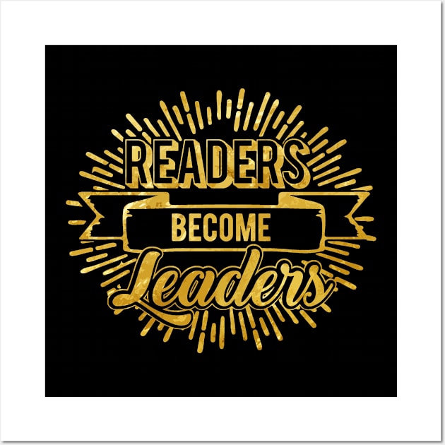 readers become leaders Wall Art by nomadearthdesign